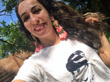 Load image into Gallery viewer, Pink Long Statement Necklace