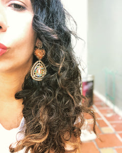 Frida Kahlo Statement Earrings