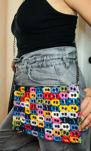 Multi Color Soda Pop Tab handbag