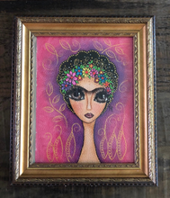 Load image into Gallery viewer, Watercolor painting / Frida Kahlo Painting / Frida Kahlo Portrait / Hand paint Art / Room Decor