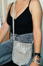 Load image into Gallery viewer, Silver Soda Pop Tab Handbag