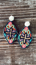Load image into Gallery viewer, Cross Statement Earrings