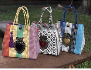 Handwoven recycled Tote Bag