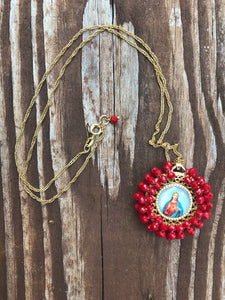 Sacred Heart Of Jesus Necklace