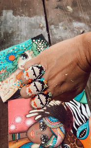 Huichol Frida Kahlo Ring