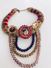 Load image into Gallery viewer, Statement Frida Kahlo Necklace