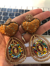 Load image into Gallery viewer, Frida Kahlo Statement Earrings