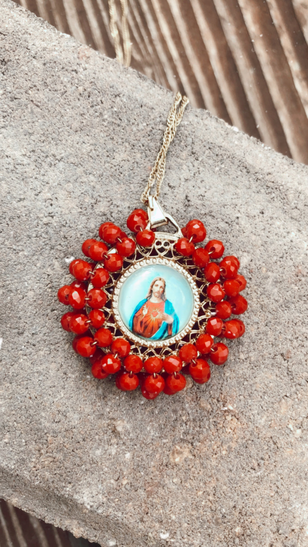 Sacred Heart Of Jesus Necklace