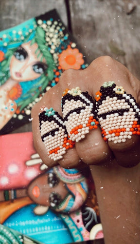 Huichol Frida Kahlo Ring