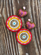 Load image into Gallery viewer, Turkish Eye Statement Earrings