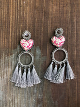 Load image into Gallery viewer, Silver Statement Earrings